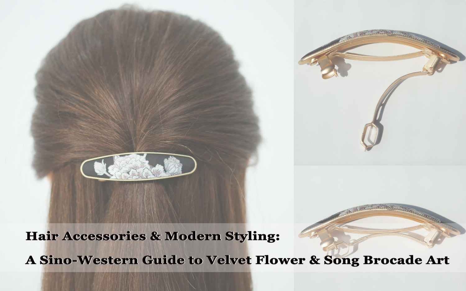 Hair accessories and modern styling