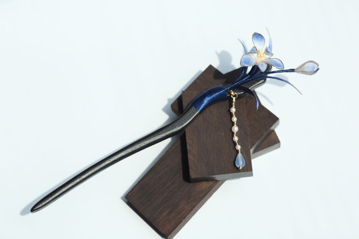 Dancing Orchid Hair Stick